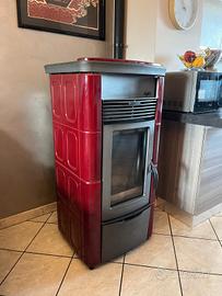 stufa a pellet arredo e termosifoni TERMOROSSI