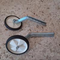 Coppia rotelle bicicletta bambini