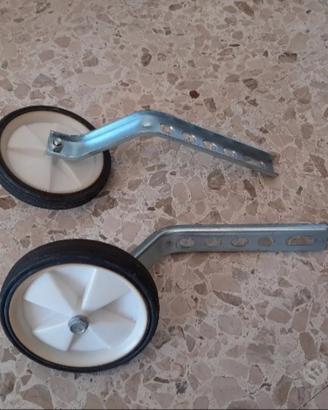 Coppia rotelle bicicletta bambini