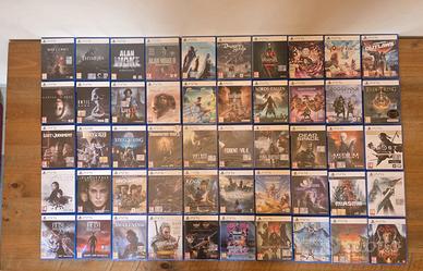 PS5 Collezione 50 giochi ps5