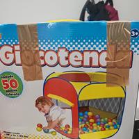 Gioco tenda box palline