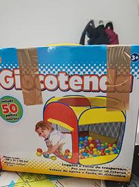 Gioco tenda box palline