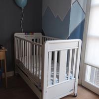 Lettino Foppapedretti arcobaleno con cassetto 