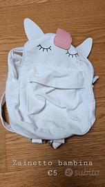 zainetto bambina unicorno