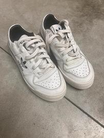 scarpe Adidas 37,5 bianche di pelle 