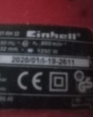 Martello perforatore demolitore Einhell RT. 75€