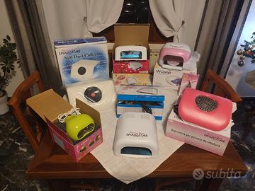 Lotto Lampade UV e Aspiratori per unghie