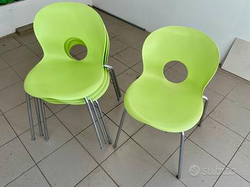 4 Sedie Olivia Rexite design Barbieri