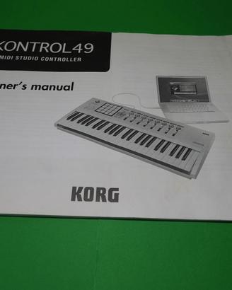 Manuale Originale Korg Kontrol49