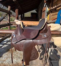 sella Treeless Senza Arcione Simile Barefoot