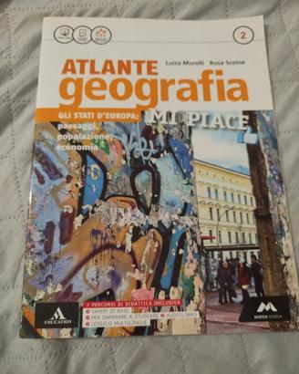 Geografia mi piace 2 atlante - ISBN 9788883329258