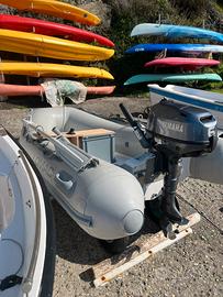 Gommone e fuoribordo 6cv