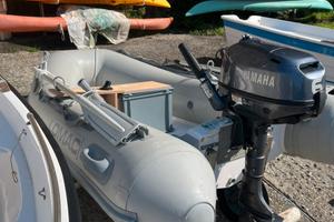 Gommone e fuoribordo 6cv