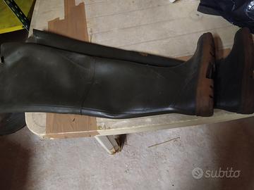 Stivali in gomma alti