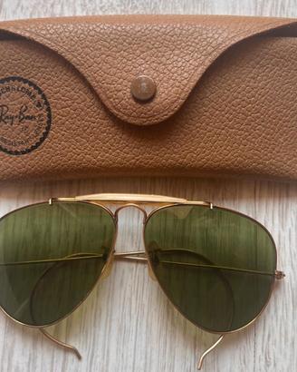 Ray-Ban B&L USA Shooter Vintage 10K GF Bullet Hole
