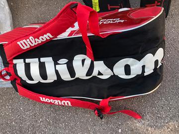 Borsone tennis wilson nuovo
