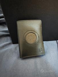 Slimpuro Znap wallet vera pelle airtag