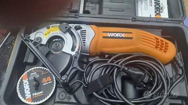 Sega circolare Worx WX424 + 2 dischi da 76 mm
