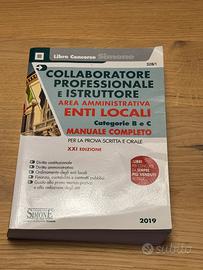Libro “Collaboratore professionale e istruttore”