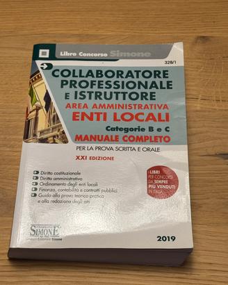 Libro “Collaboratore professionale e istruttore”