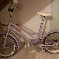 bici vintage dà bambina 