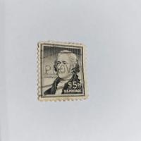 francobollo americano 5 dollari 