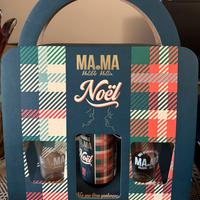 Confezione natalizia birra piu 2 bicchieri