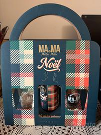 Confezione natalizia birra piu 2 bicchieri