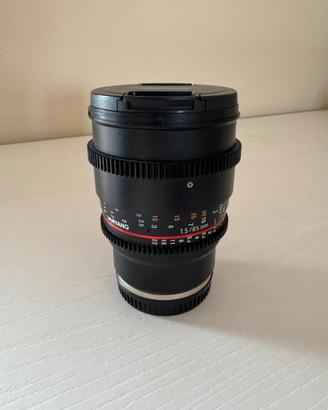 Samyang 85mm T 1.5 Cine E-Mount