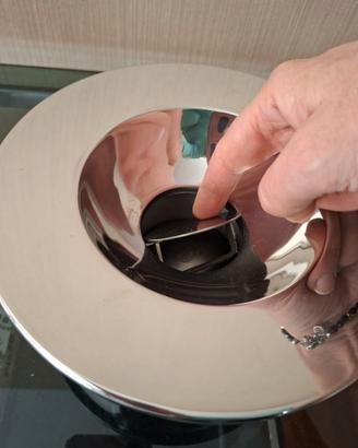 Posacenere Vintage Alessi in Acciaio