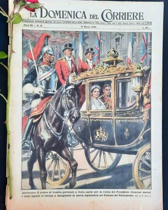 La Domenica del Corriere 19 marzo 1950 Himalaya