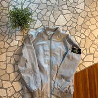 giubotto stone island effetto argentato