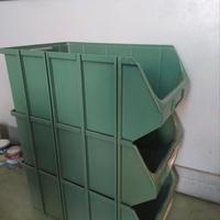 Contenitori a bocca di lupo componibili verdi 52 l