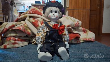 arlecchino in porcellana 
