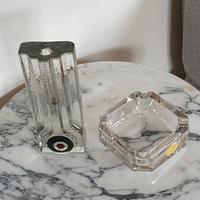 Vaso mono fiore Monoblocco  posacenere no  venini