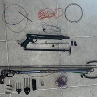 Attrezzatura pesca subacquea