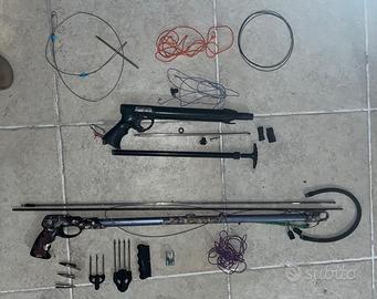 Attrezzatura pesca subacquea