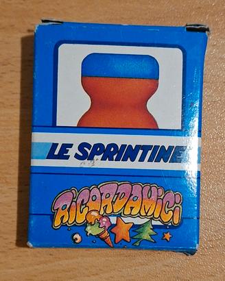 Carte gioco "Le sprintine" Sprint cacao anni 80-90