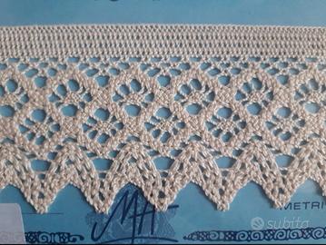 Merletto tombolo ecrù m 10