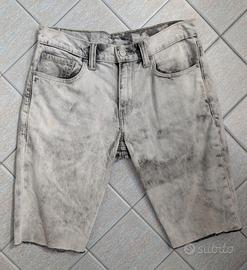 Levi's Jeans corti uomo 511 W 30 estate grigi