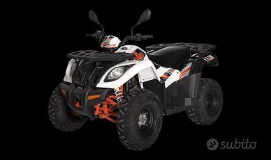 Quad Kayo Au 300 omologato due persone targa giall