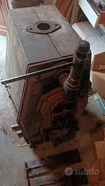 ANTICA CALDAIA A LEGNA