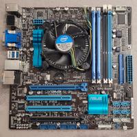 Scheda Madre + CPU con dissipatore + 8Gb RAM