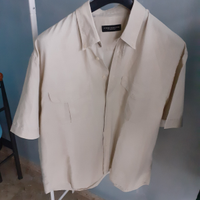 Camiciotto beige in lino