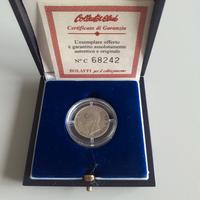 Moneta Lire 5 Acquilotto d'argento