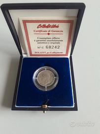Moneta Lire 5 Acquilotto d'argento