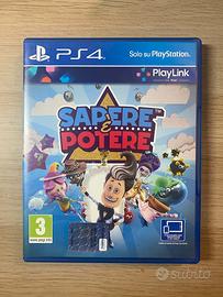 Sapere è potere gioco PS4