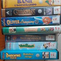 7 VIDEOCASSETTE ORIGINALI-DISNEY e ALTRO