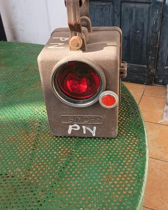 Lampada ferrovia francese vintage SNCF