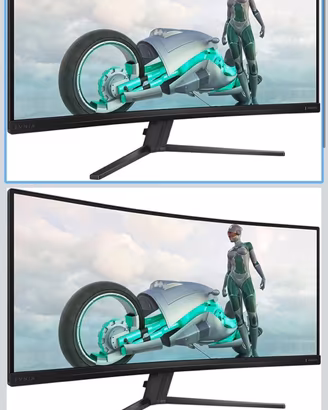 monitor curvo 34 pollici 180 hrz